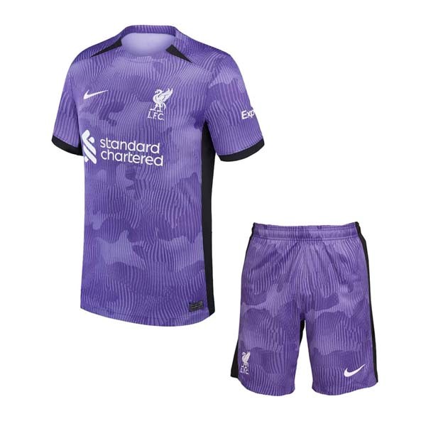 Trikot Liverpool Ausweich Kinder 2023-24